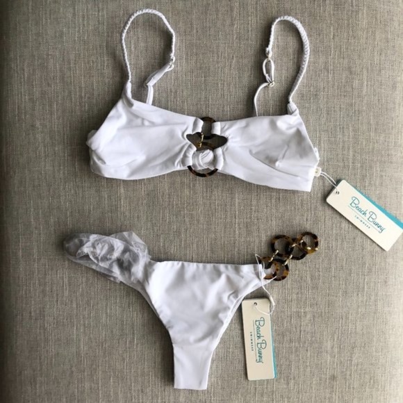 Beach Bunny Lexi Bralette + Lexi Tango Bottom (size M) NWT - Picture 6 of 9